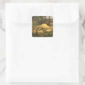 Sticker Carré Puits de sciure, 1876 (Sac)