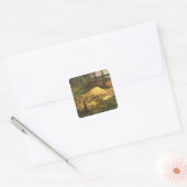 Sticker Carré Puits de sciure, 1876 (Enveloppe)