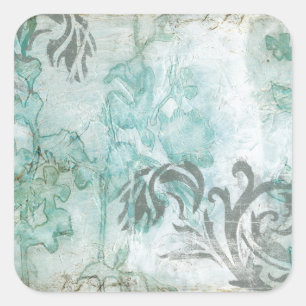 Sticker Carré Pulvérisateur de fleurs non embellisé III