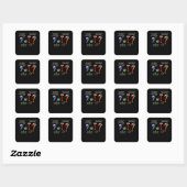 Sticker Carré Punctuation Marks English Language Teacher (Feuille)