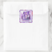 Sticker Carré Purple Sun Fairy Classic (Sac)