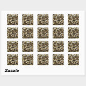 Sticker Carré Python birman (Feuille)