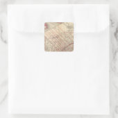 Sticker Carré Québec 3 (Sac)