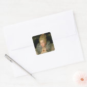 Sticker Carré Queen Elizabeth I (portrait de bust length) (Enveloppe)