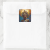 Sticker Carré Queen Goddess Imaginaire Art (Sac)