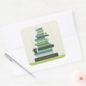 Sticker Carré Quel est ton prochain livre ? (Enveloppe)