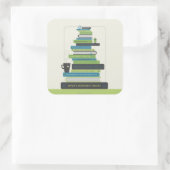 Sticker Carré Quel est ton prochain livre ? (Sac)