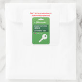 Sticker Carré Quickbooks Desktop Pro 2024 chakoladi222@gmail.com (Sac)