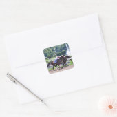 Sticker Carré Quiet Ruler court vers le bas Flat Jack (Enveloppe)