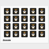 Sticker Carré Quote Rooster Meme Classic (Feuille)