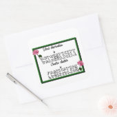 Sticker Carré Quotezy (Enveloppe)