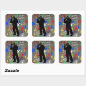 Sticker Carré R U Ready 4 Paintball? (Feuille)