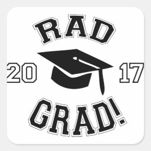 Sticker Carré Rad Grad 2017