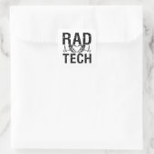 Sticker Carré Rad Tech Medicine Technologist Xray Radiology Tech (Sac)