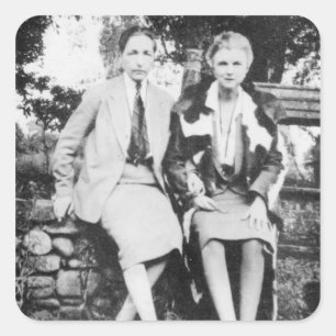 Sticker Carré Radclyffe Hall et Una Vincenzo