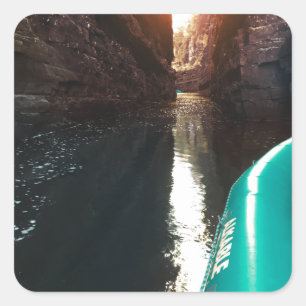 Sticker Carré radeau à goujon