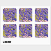 Sticker Carré Radioactive Marble (Feuille)