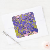 Sticker Carré Radioactive Marble (Enveloppe)