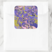 Sticker Carré Radioactive Marble (Sac)