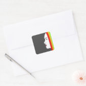 Sticker Carré Rainbow (Enveloppe)