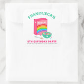 Sticker Carré Rainbow Cereal Anniversaire de enfant Party (Sac)