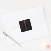 Sticker Carré Rainbow Dice Sword Tablett RPG Jeu (Enveloppe)