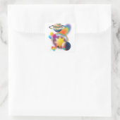 STICKER CARRÉ RAINBOW PARTY (Sac)