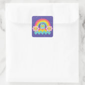 Sticker Carré Rainbow Vous aimez (Sac)