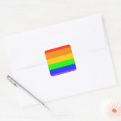 Sticker Carré Rainbows Partout ! (Enveloppe)