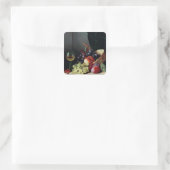 Sticker Carré Raisins et prunes (Sac)