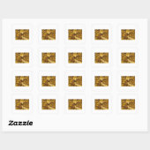 Sticker Carré Rakoup Béliang (Feuille)
