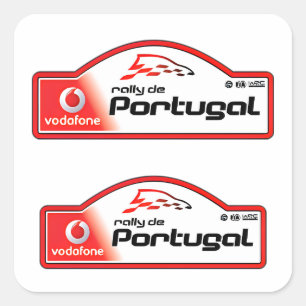 Sticker Carré Rallye WRC Portugal Rallye WRC Rallye de Portugal