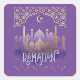 Sticker Carré Ramadan