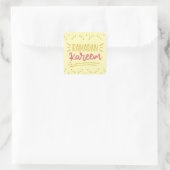 STICKER CARRÉ RAMADAN KAREEM (Sac)