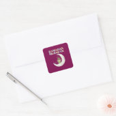 Sticker Carré Ramadan Moubarak (Enveloppe)