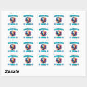 Sticker Carré Ramenez Disco (Feuille)