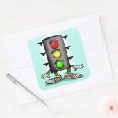 Sticker Carré Rapport Stoplight (Enveloppe)