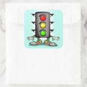 Sticker Carré Rapport Stoplight (Sac)