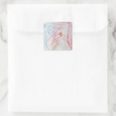 Sticker Carré Rassemblement des anges (Sac)