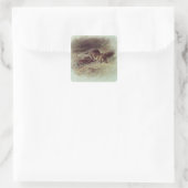 Sticker Carré Rat Brown 1918 (Sac)