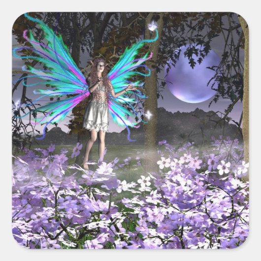 Sticker Carré ravi (Devant)