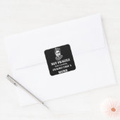 Sticker Carré RBG notoire - Fragile comme une bombe (Enveloppe)