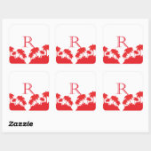 Sticker Carré Reas Palm Beach Coral (Feuille)