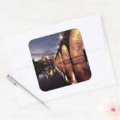 Sticker Carré Recherche Skyline (Enveloppe)