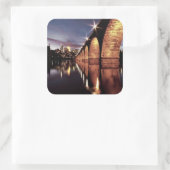 Sticker Carré Recherche Skyline (Sac)