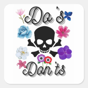 Sticker Carré Recommandations