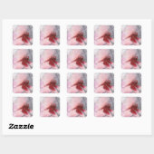 Sticker Carré Red Grasshawk (Feuille)