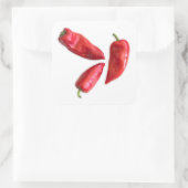 Sticker Carré Red pepper (homonymie) (Sac)