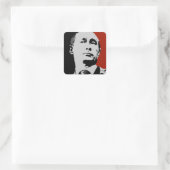 Sticker Carré Red Vladimir Poutine (Sac)