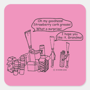 Sticker Carré Reedz Cadeaux